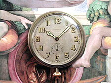 Vintage Longines 8 Day Car Clock